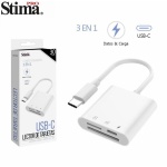 SLT-A515 Lector de tarjeta para USB-C / con Puerto de carga PD30W Serie 30