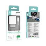 IKREA WA0326 CARGADOR PD CON CABLE TYPE-C TO LIGHTNING 25W 3A MAX BLANCO
