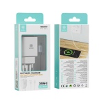 IKREA WA0351 CARGADOR PD CON CABLE TYPE-C TO LIGHTNING 35W 3A MAX BLANCO