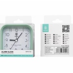 IKREA WR9162 DESPERTADOR CUADRADO MECANISMO SILENCIOSO Y DE BARRIDO