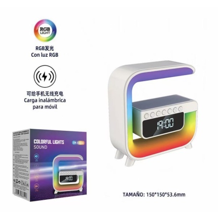 XM-G3mini Altavoz Inalámbrico Con Luz RGB / Pantalla LED / Power bank
