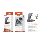 TA0454 NE Luxury Cargador magnetico plegable 3 en 1 para movil 15W+auricular 3W+reloj 2W, Negro