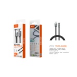 TB1896 NE Cable de Datos Caldris para Type-C 18W/3.4A/1M, Negro