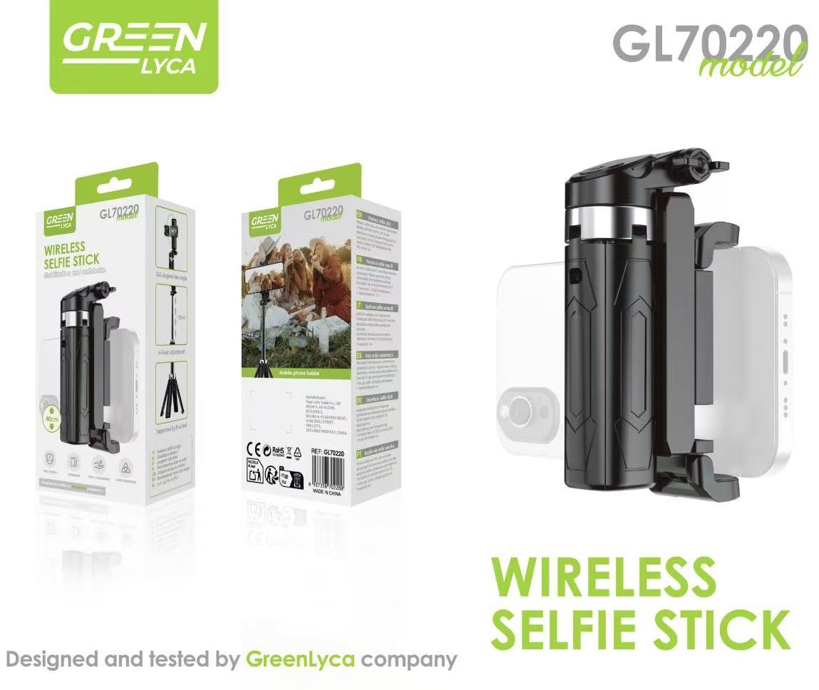 GL70220 GL70220 Palo Selfie Tripode con Control Remoto Desmontable para Teléfono Móvil - Imagen 1