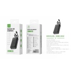 MX0135 POWER BANK 20000MAH 5V2A WITH 4 CABLE ABS+PC - Imagen 2