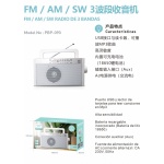 PBP-090 Radio Portátil FM/Am