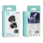 IKREA WE5193 SOPORTE UNIVERSAL MAGNÉTICO CON VENTOSA DE VACÍO PARA COCHE NEGRO