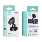 IKREA WE5194 SOPORTE UNIVERSAL MAGNÉTICO CON VENTOSA DE VACÍO PARA COCHE 360º ROTACIÓN NEGRO